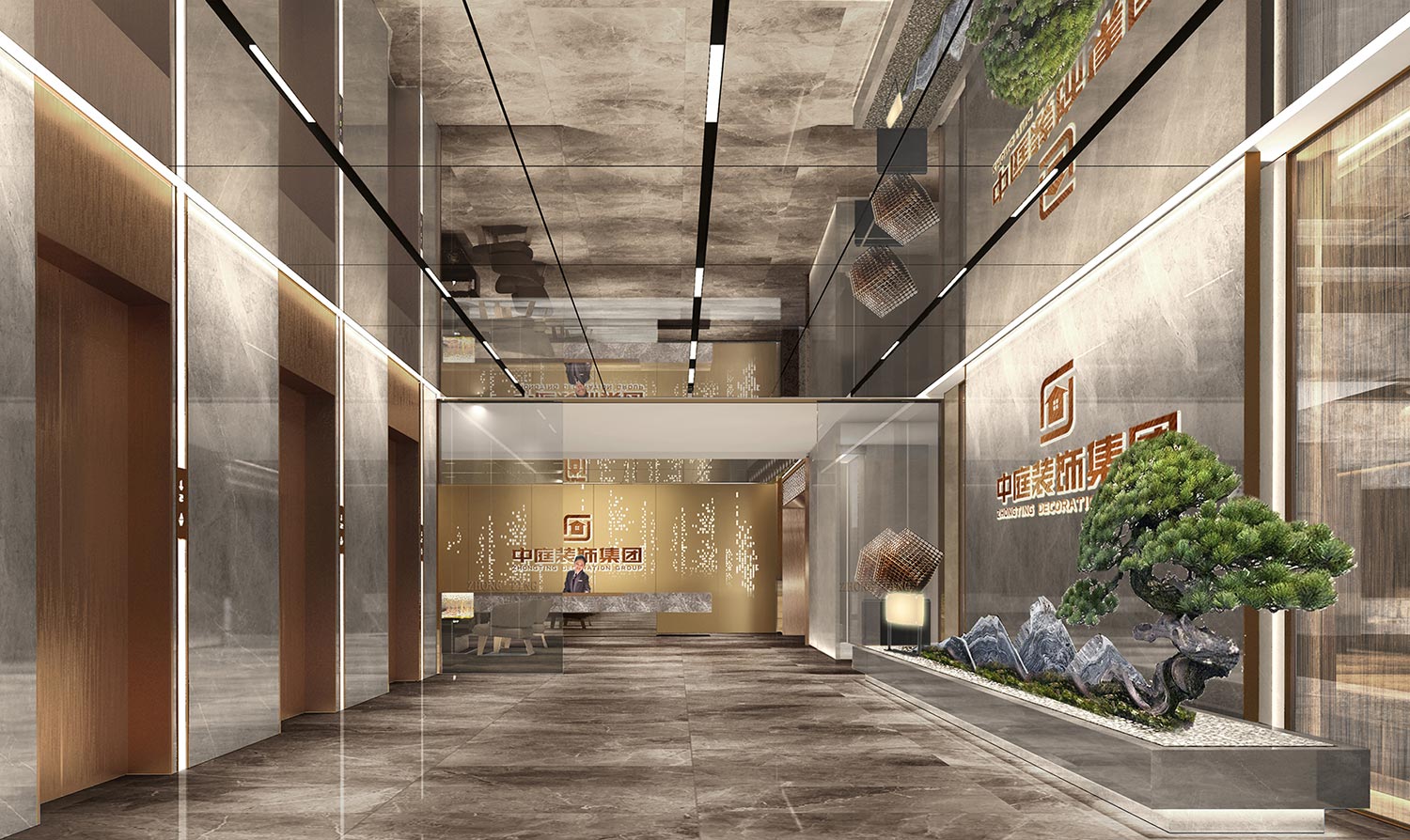 中庭裝飾柳州旗艦店 | 2021新征途，一如初見，我們?yōu)?ldquo;您”而來！